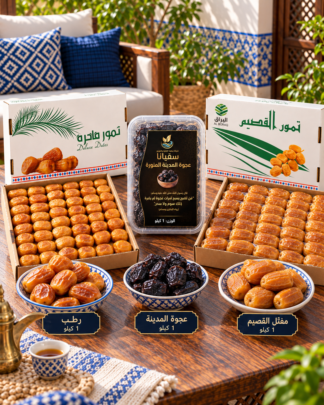 عرض ال 3 كيلو تمر
